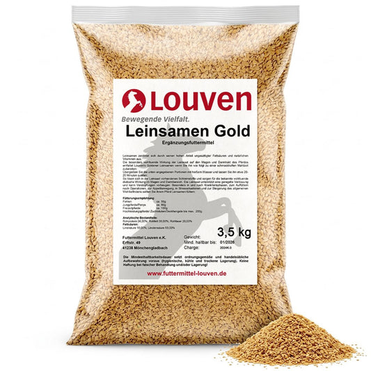 Louven Leinsaat 3,5kg gold