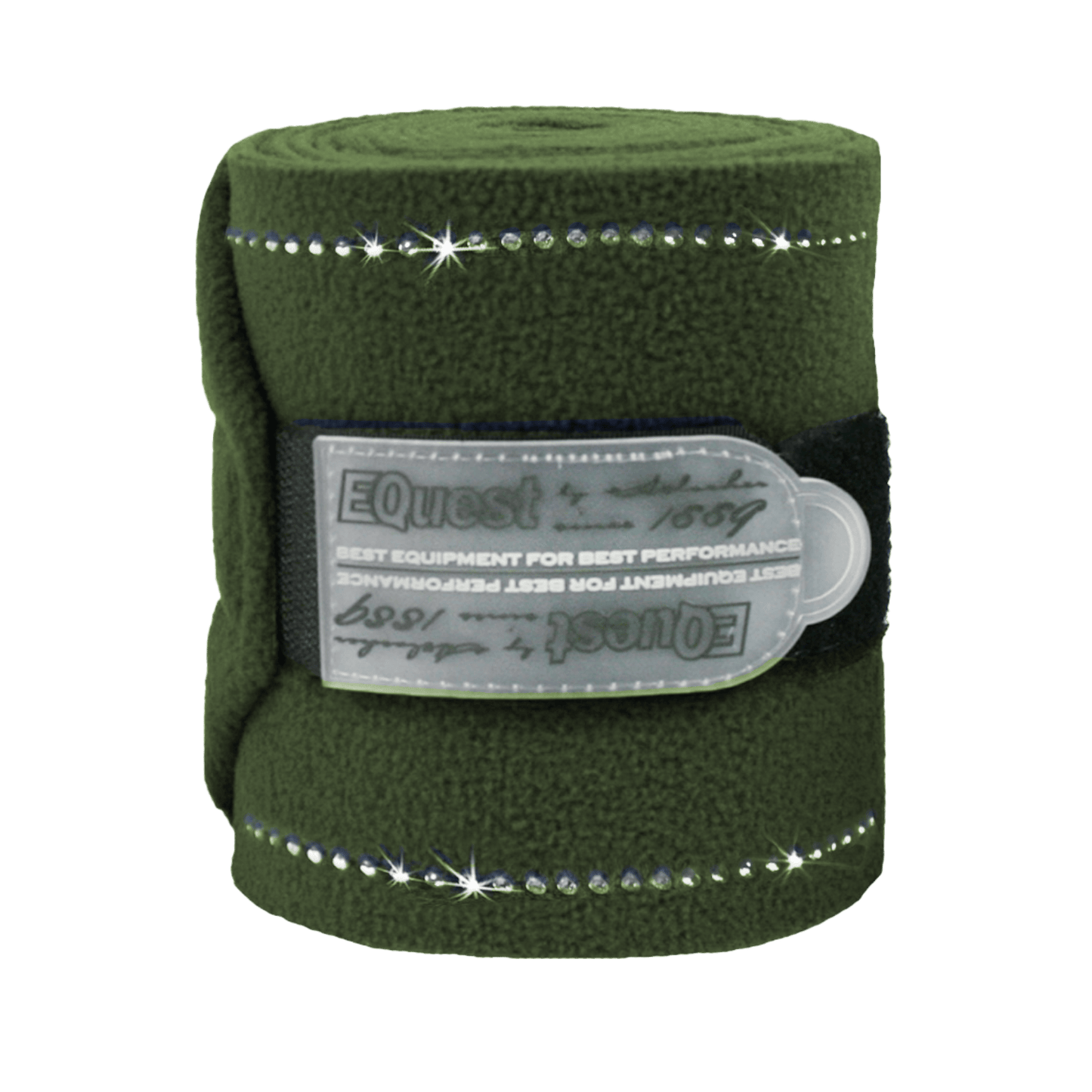 EQUEST Bandage Alpha Fleece Crystal | 4er Set