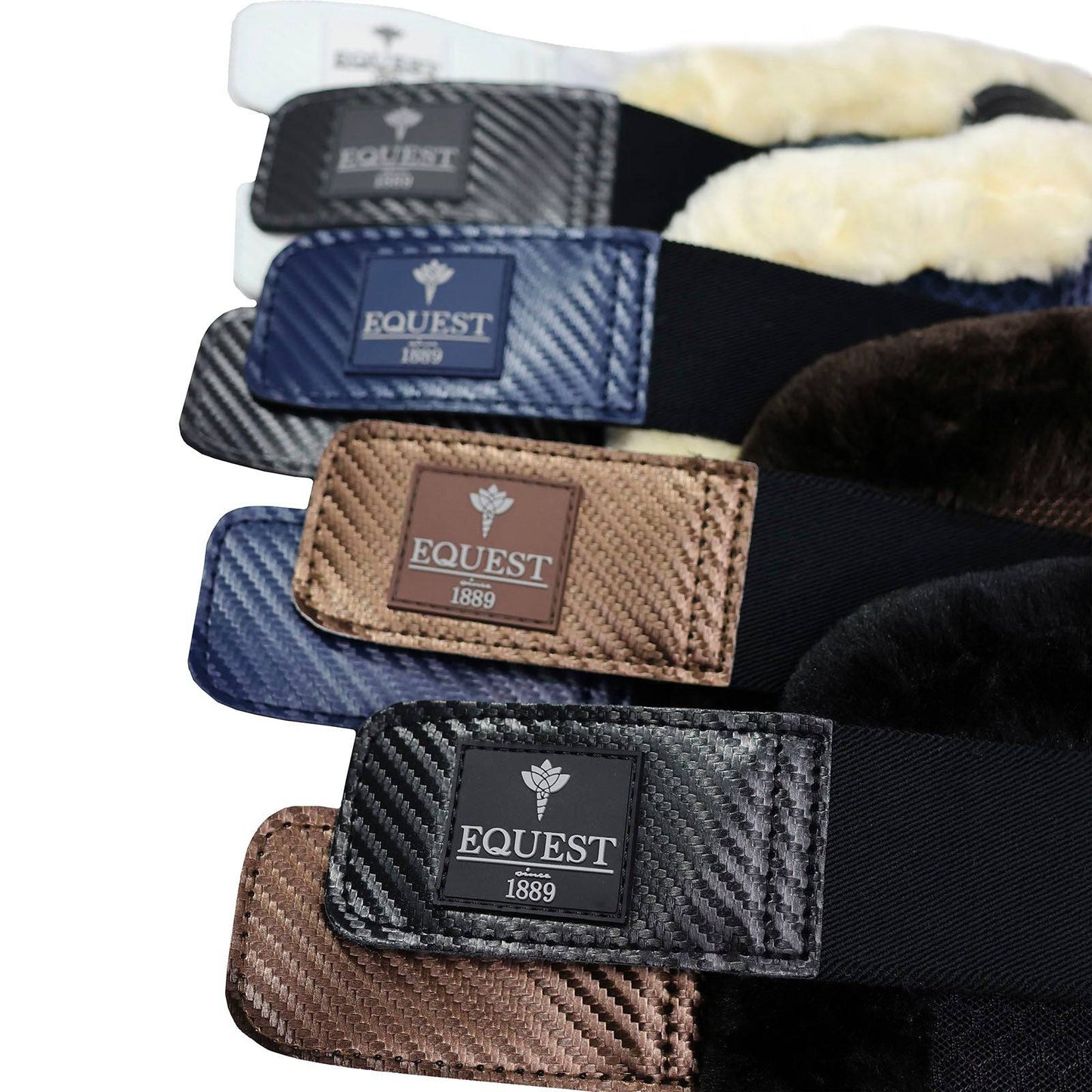 EQUEST Gamasche Air Flow Mesh Carbon | 2er Set