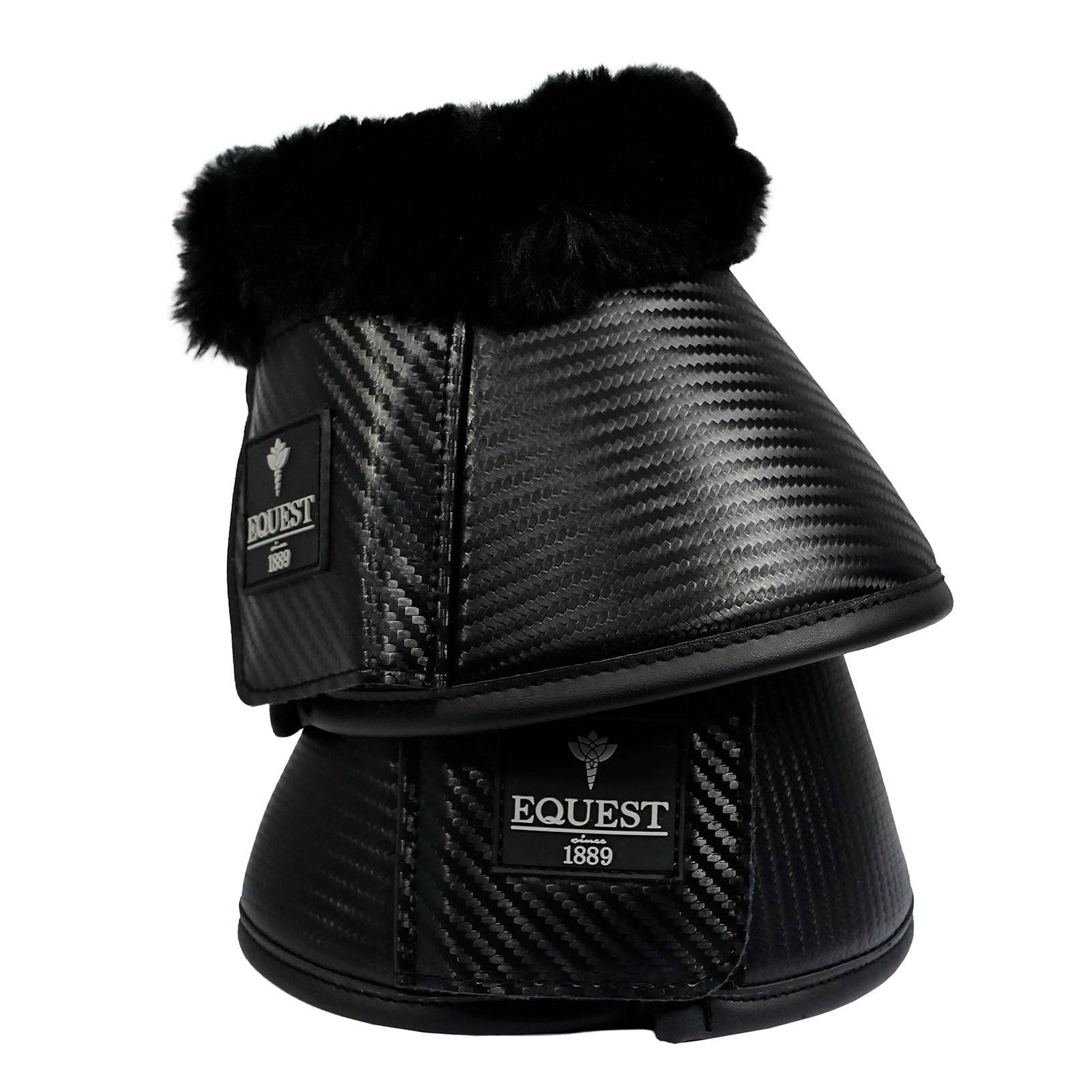 EQUEST Hufglocke Air Flow Mesh Carbon | 2er Set