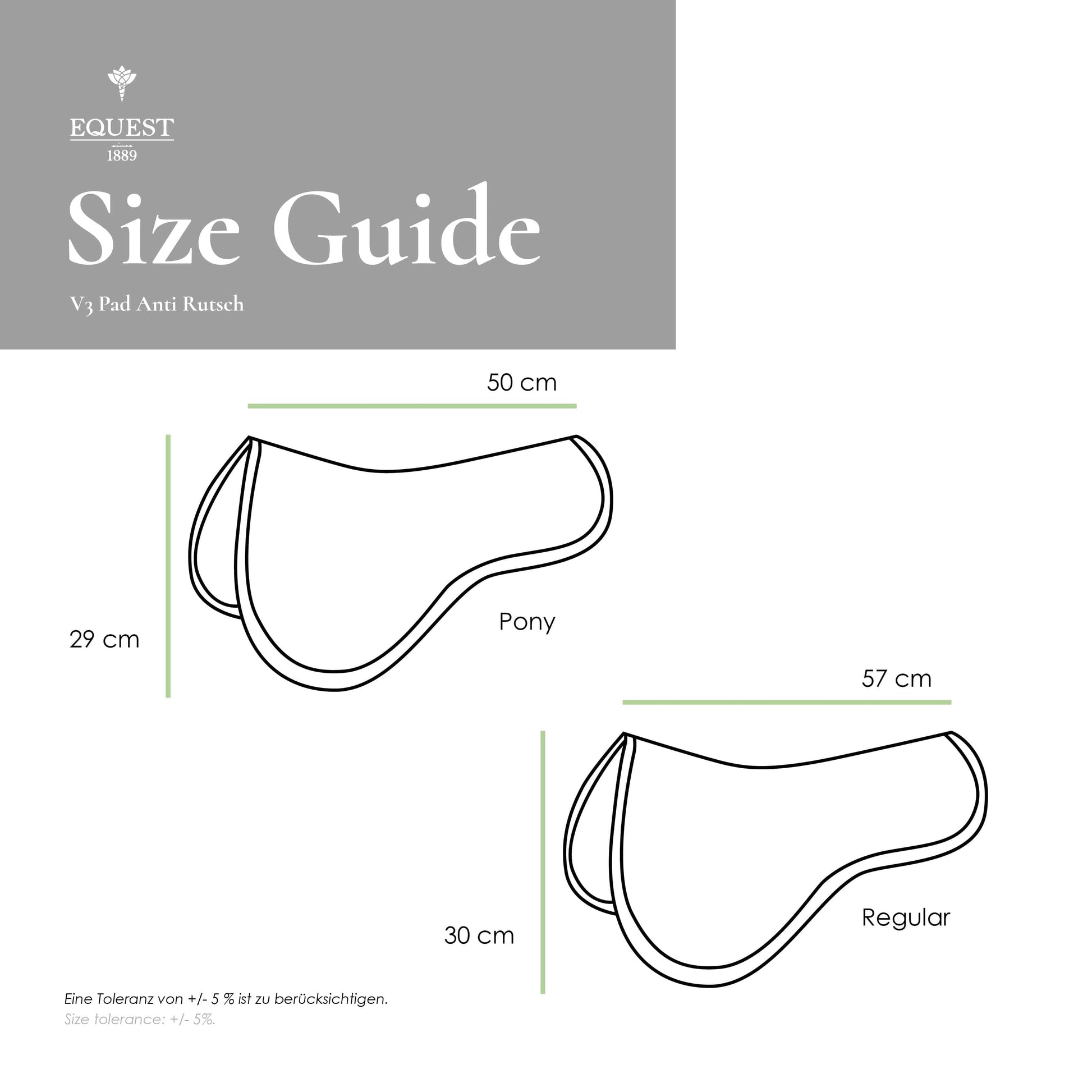 EQUEST V3 Pad Anti-Rutsch