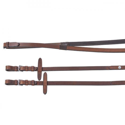 Lederzügel mit Grip CHOOSE IT LG