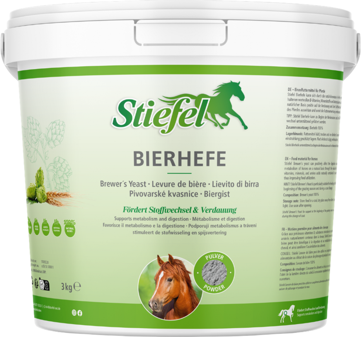 Stiefel Bierhefe 3kg